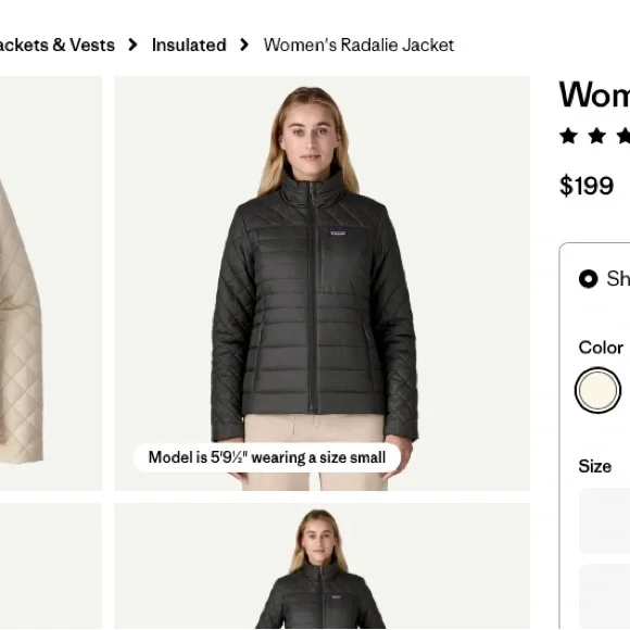 Patagonia Women’s Radalie Jacket - originally $199 - Picture 5 of 5